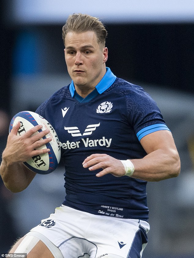 The dynamic van der Merwe will be part of a very strong Scottish team