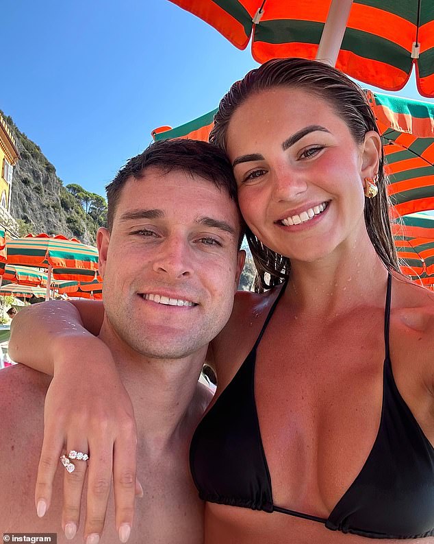 Maddy and Jayden got engaged in September during a luxury vacation to Italy.