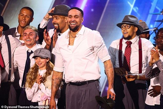 The Diversity star confessed before the event that many stars and royals have called him over the years (pictured with the company in 2023).