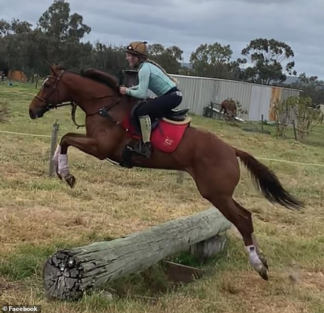 Jessica Gray, 28, has ridden more than 150 winners in her career but her reputation is now in tatters after testing positive for banned substances after the Broome Cup in August.