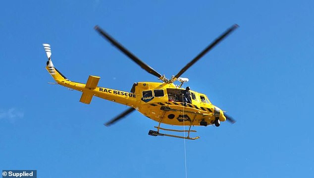 The skydiver was taken to Jurien Bay Health Center and then airlifted to Royal Perth Hospital.