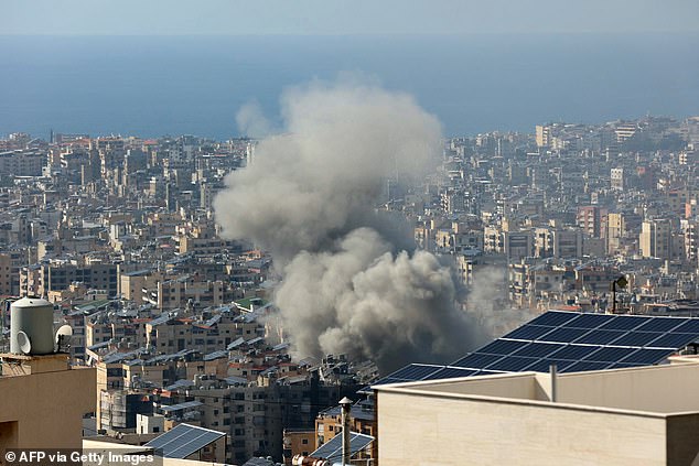 Israel's intense bombing campaign in Lebanon has displaced 1.2 million people, according to the Lebanese government