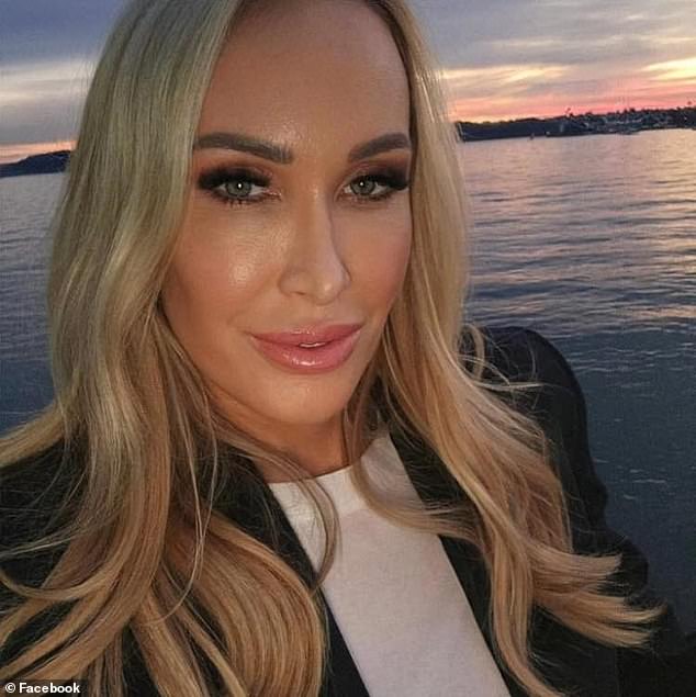 The happy occasion comes despite an ongoing legal saga unfolding in a Sydney court with White's former lover, beauty entrepreneur Linda Rogan (pictured).