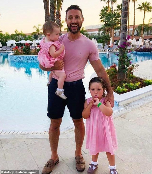 Antony, who has two children, Savannah Rosa and Paloma Valentina, with his partner, Rosanna Jasmin, previously revealed that he embarked on 'Operation Dad Bod' to get in better shape.