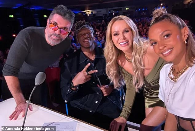 Earlier on Tuesday, Amanda revealed a first look at the 2024 judging panel after KSI temporarily replaced Bruno.