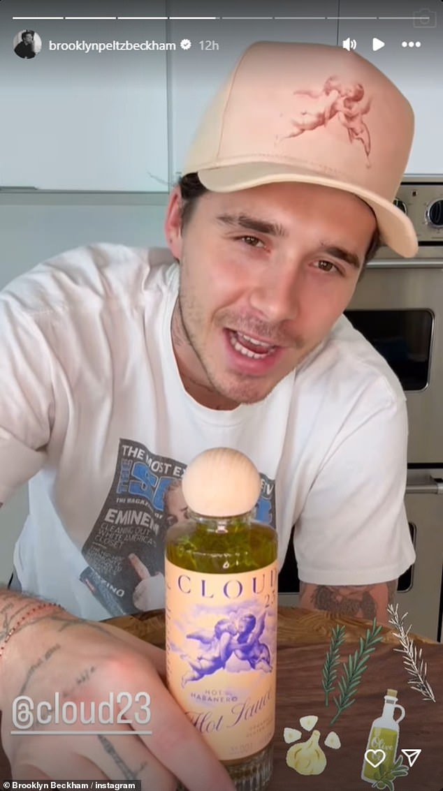 The budding chef-turned-entrepreneur, 25, announced the launch of his new hot sauce brand Cloud23, available exclusively in UK Whole Foods stores earlier this month.