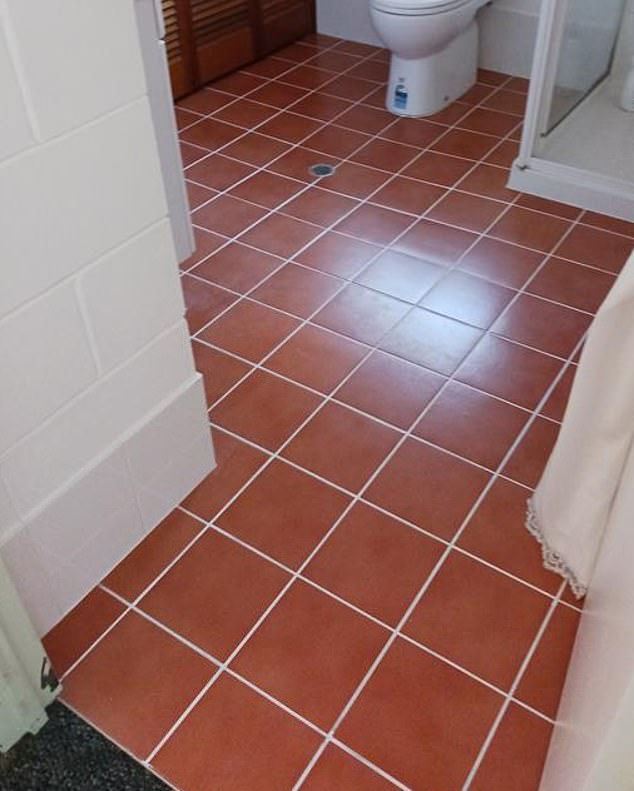 A Perth shopper shared how her grout went from 