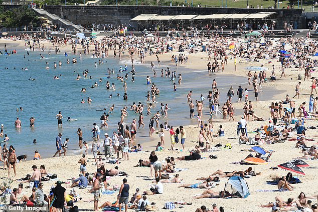 Coogee Beach in Sydney's east (pictured) will remain closed until further notice