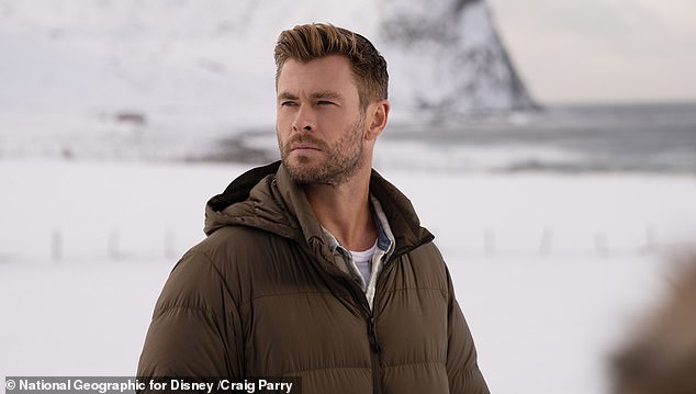 Chris Hemsworth (pictured) has revealed the heartbreaking reason he started acting and why he believes the career that brought him fame and fortune is 