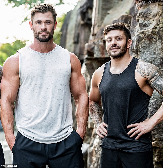 Hollywood actor Chris, 41, appears on Luke's groomsmen team for his special day.