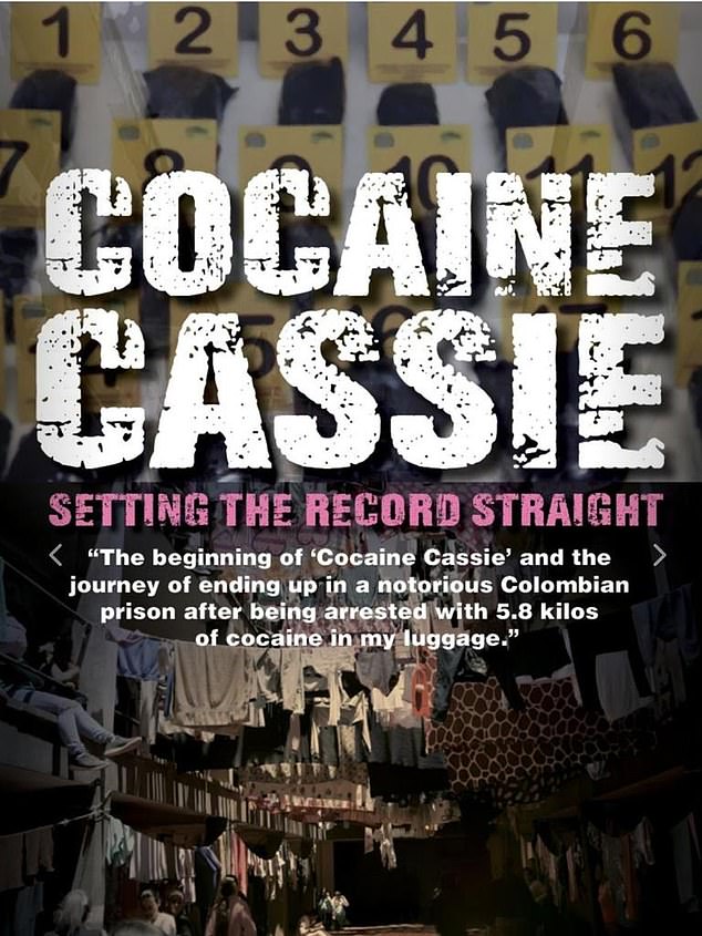 Sainsbury's next book is titled 'Cocaine Cassie' despite convicted drug mule saying she criticizes nickname