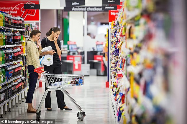 Supermarket bosses have dodged questions about why a packet of Tim Tams is more expensive in an Australian grocery store than in London (file image)