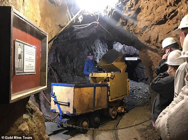 The mine, which is a tourist attraction, officially closed in the 1960s, but has continued to offer tours that take people 100 stories deep into the earth.