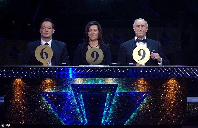 The legendary dancer and choreographer was one of Strictly's original judges and spent four years on the panel, alongside Craig Revel Horwood, Bruno Tonioli and Len Goodman (Len, Craig and Arlene pictured in 2008).