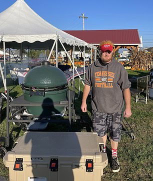 On Saturday morning, Greg Smith fired up his grills and began cooking outside the Brenckle's Farms & Greenhouses property, just as he did that July day with family and friends.