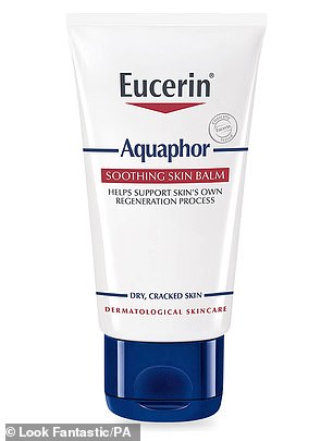 According to Sharon, her dermatologist told her that Aquaphor contains lanolin, which can cause eczema flare-ups in some people.