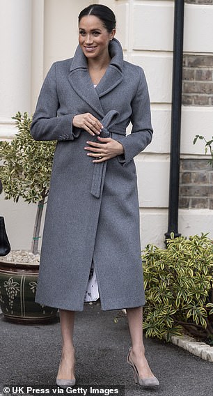 Meghan has showcased countless wool coats from the likes of Max Mara, Anine Bing, Smythe and Mackage, which cost up to £2,225.