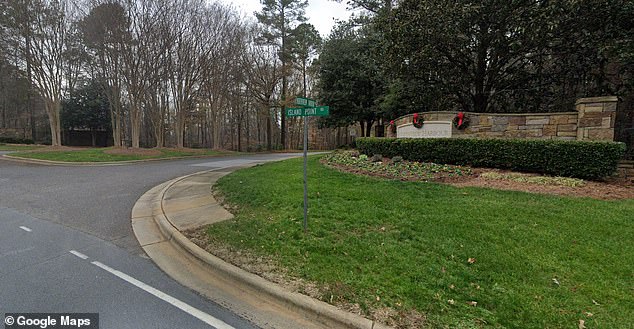 Neighbors were shocked by the shooting that occurred at the intersection of Island Point Road and North View Harbor Drive (pictured) in Catawba.