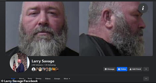 Savage appears to have responded to the arrest on Facebook, where he made his cover photo his own mugshot.