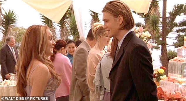 He cemented his status as a teen heartthrob with starring roles in films such as A Cinderella Story (2004), where he starred opposite Hilary Duff, and Freaky Friday (2003), opposite Lindsay Lohan (pictured).