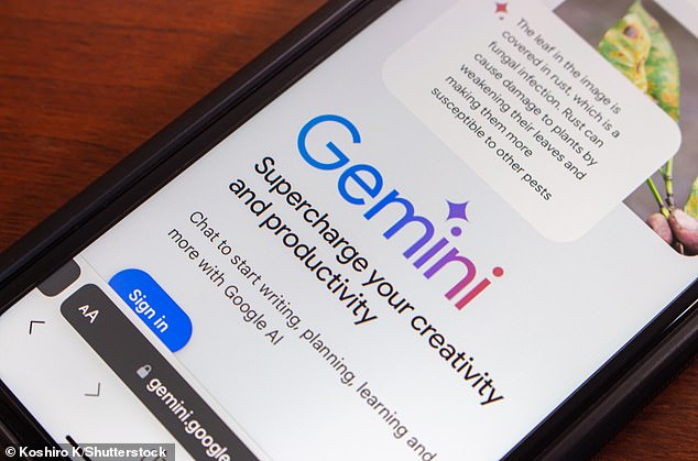 Google is pushing AI into its smartphones and search tools, including Gemini, its version of OpenAI's ChatGPT.