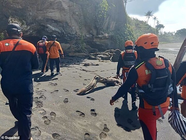 Laidley Craig Stewart went missing in Bali on Wednesday after rescuing a German swimmer in distress.