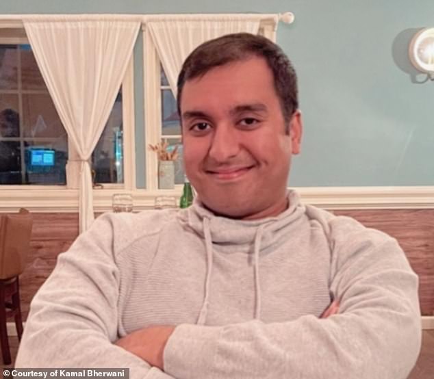 Ethan Bherwani, 22, died from an accidental fentanyl overdose. This photo was taken just weeks before his death in May 2021.