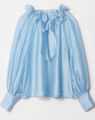 ...with a bow blouse like this one from & Other Stories (£115)