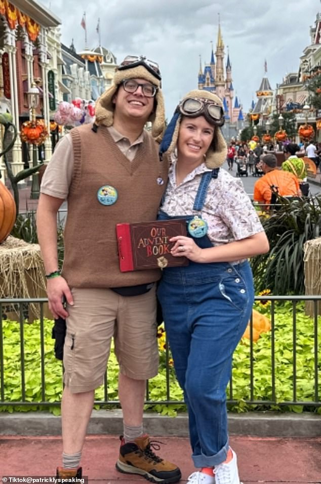 Patrick McKee (seen in the park recently), 35, of Atlanta, Georgia, spent years helping out at character meet and greets, and witnessed a 