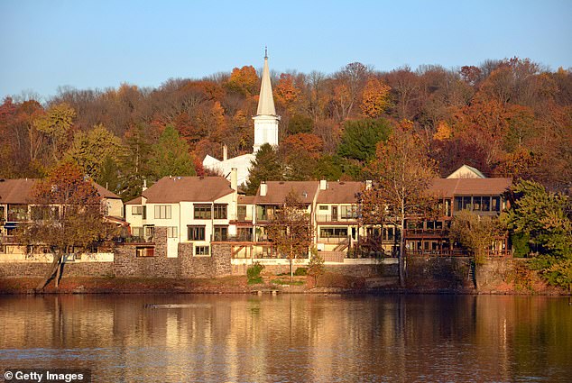 The city is located along the picturesque Delaware River.