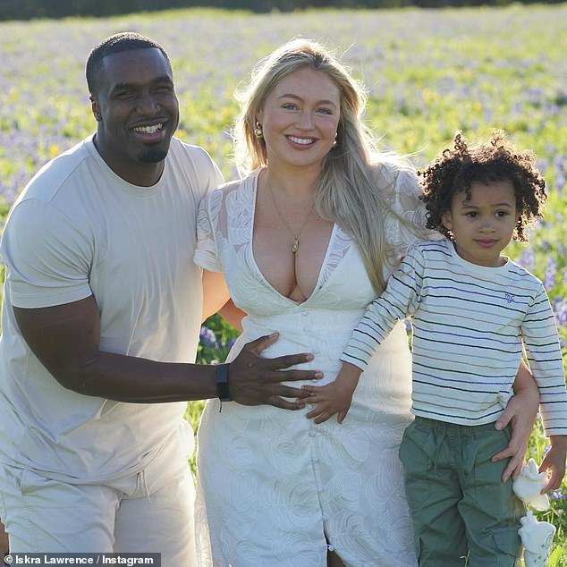 Iskra and his partner, music producer Philip Payne, are already parents to their four-year-old son, Alpha.