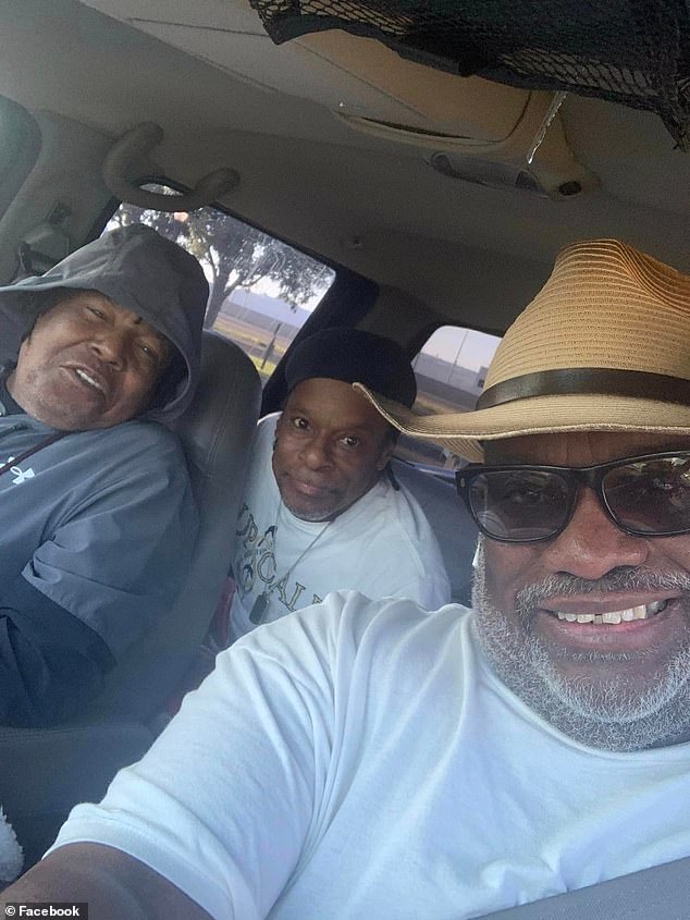 The Jackson 5 member died on September 15 of a heart attack in a New Mexico hospital during a road trip from California to Oklahoma with two friends (pictured with Ronald Balfour and Terry Harvey Maltbia).