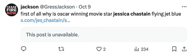 But other critics took a more derisive tone, such as one person who questioned why he flew JetBlue, which originated as a low-cost airline.