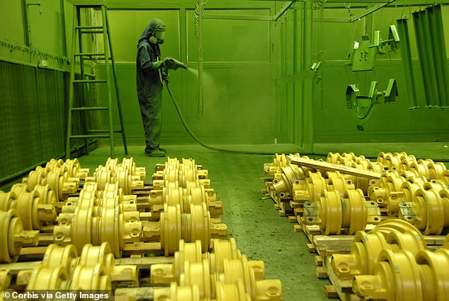 A John Deere factory in Brazil. The company moves its production there, as well as to Mexico.