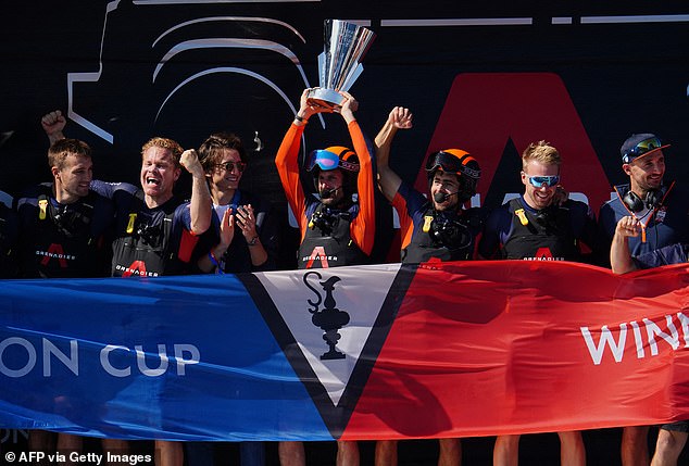 Ben Ainslie reached the brink of history by winning the Louis Vuitton Cup