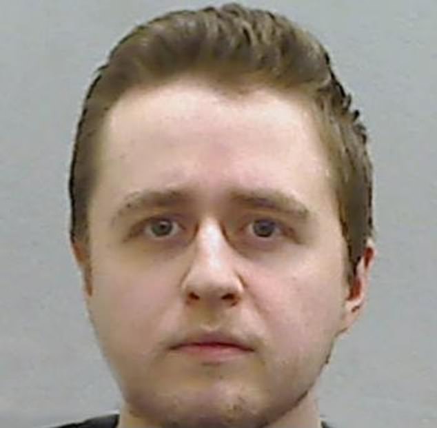 A mugshot of Alexander McCartney who admitted manslaughter in connection with Cimarron's death.