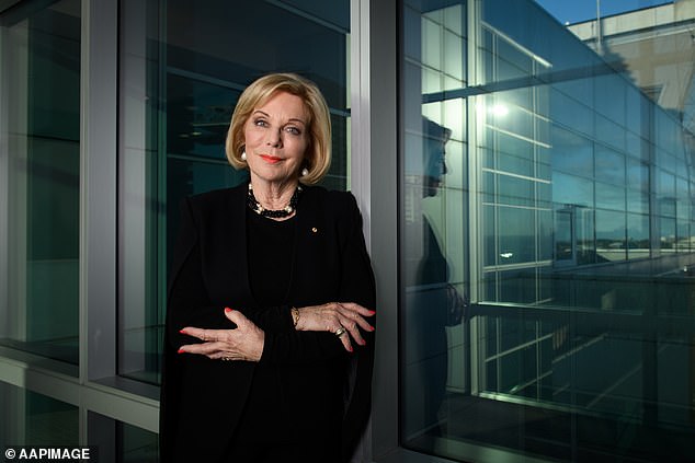 The court heard former ABC chairman Ita Buttrose (pictured) and chief executive David Anderson were 