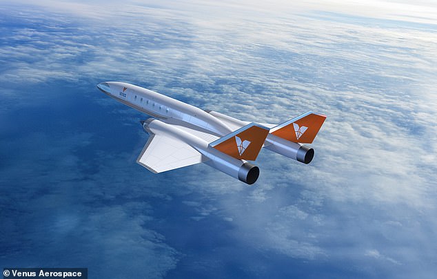 It will take off using traditional jet engines, but once it reaches sufficient altitude it will transition to VDR2 (conceptual image)