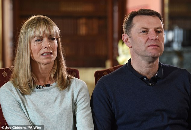 Kate and Gerry McCann appear in an interview from 2017. Brueckner is currently on trial accused of three rapes and two cases of child sexual abuse between 2000 and 2017 in Portugal, near the town of Praia da Luz in the Algarve, from where Madeleine He disappeared while on vacation.