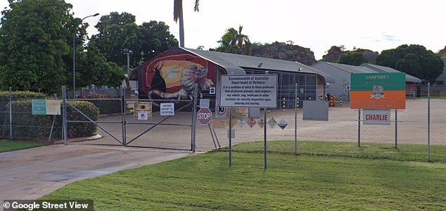 Sturgeon gained access to the North West Mobile Force (NORFORCE) depot (pictured), where she posed as a field marshal 