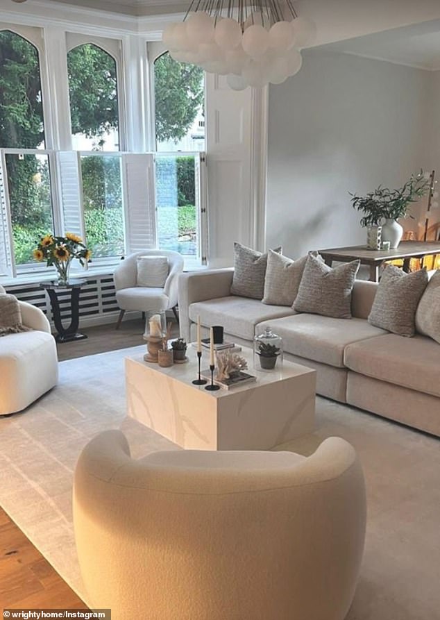 The couple completely renovated their £3.5million home in 2019 and have been sharing incredible updates on an Instagram account ever since.