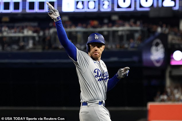 Freeman has been huge for the Dodgers in this World Series, hitting a home run in every game.