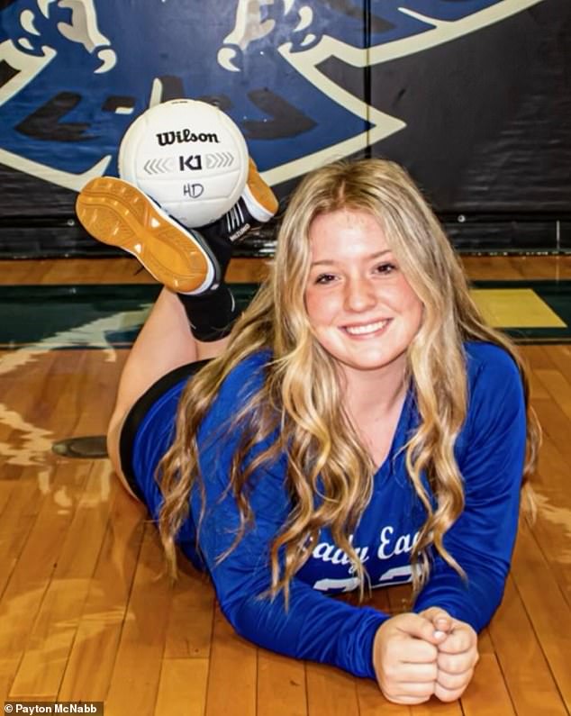 Payton McNabb, a high school volleyball player, has also spoken out about the risks transgender athletes pose to women and girls.