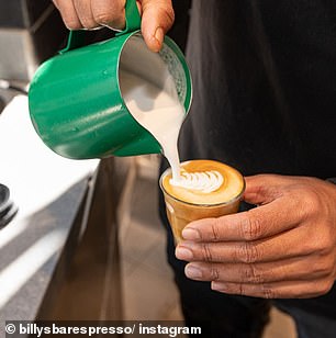 The celebrity chef named Billy's Bar Espresso in Maroubra as the go-to place for the best coffee in Sydney.