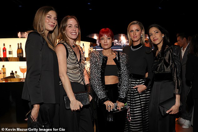 (Left to right) Sylvana Durrett, Brett Heyman, Lily, Nicky and Huma