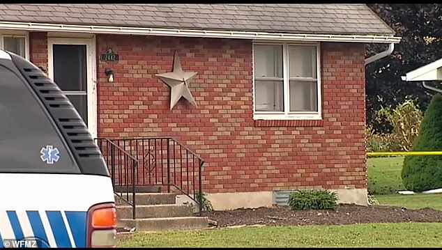 Snyder's Albany Township home, where his children were found hanging from a dog leash he later admitted to purchasing.