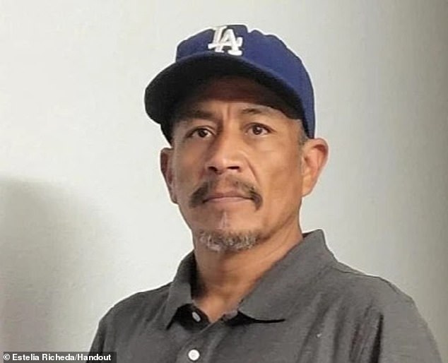 José Rivera (pictured), 43, claimed that the $2 billion jackpot Castro won was his.