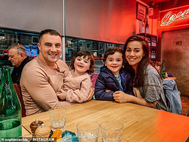 Sophie shares son Bobby, nine, and daughter Florence, seven, with AFL star Jaryd, who she confirmed she had split from in late 2019. All photos