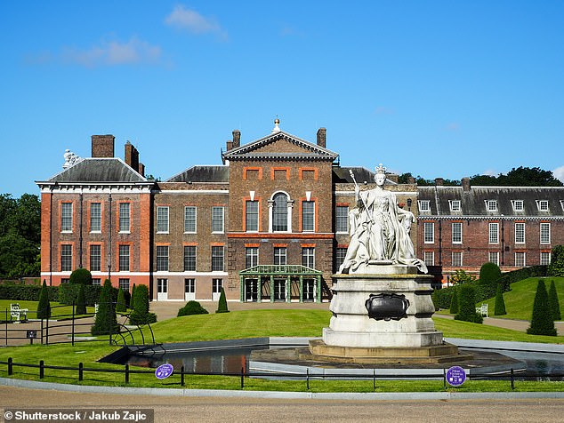 One of Diana's lovers, a married politician, was caught wandering the halls of Kensington Palace in his underwear.