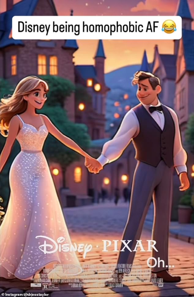 In a video that has already racked up more than 32,000 views, the couple revealed their surprise when Jess emerged from the filter looking like a prince, rather than a princess.